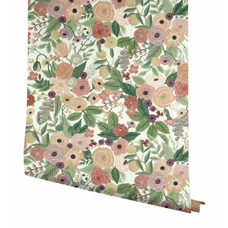 Rifle Paper Co. Garden Party Peel And Stick Wallpaper & Reviews